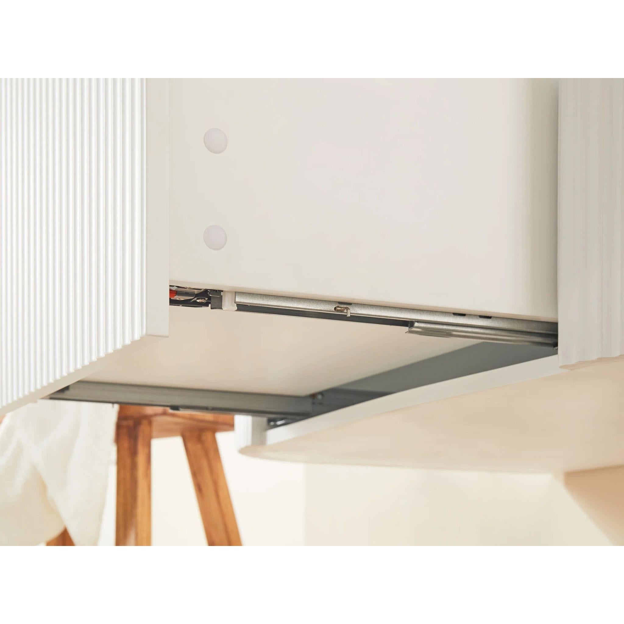 CETO AVALON MATTE WHITE 900MM SINGLE BOWL WALL HUNG VANITY