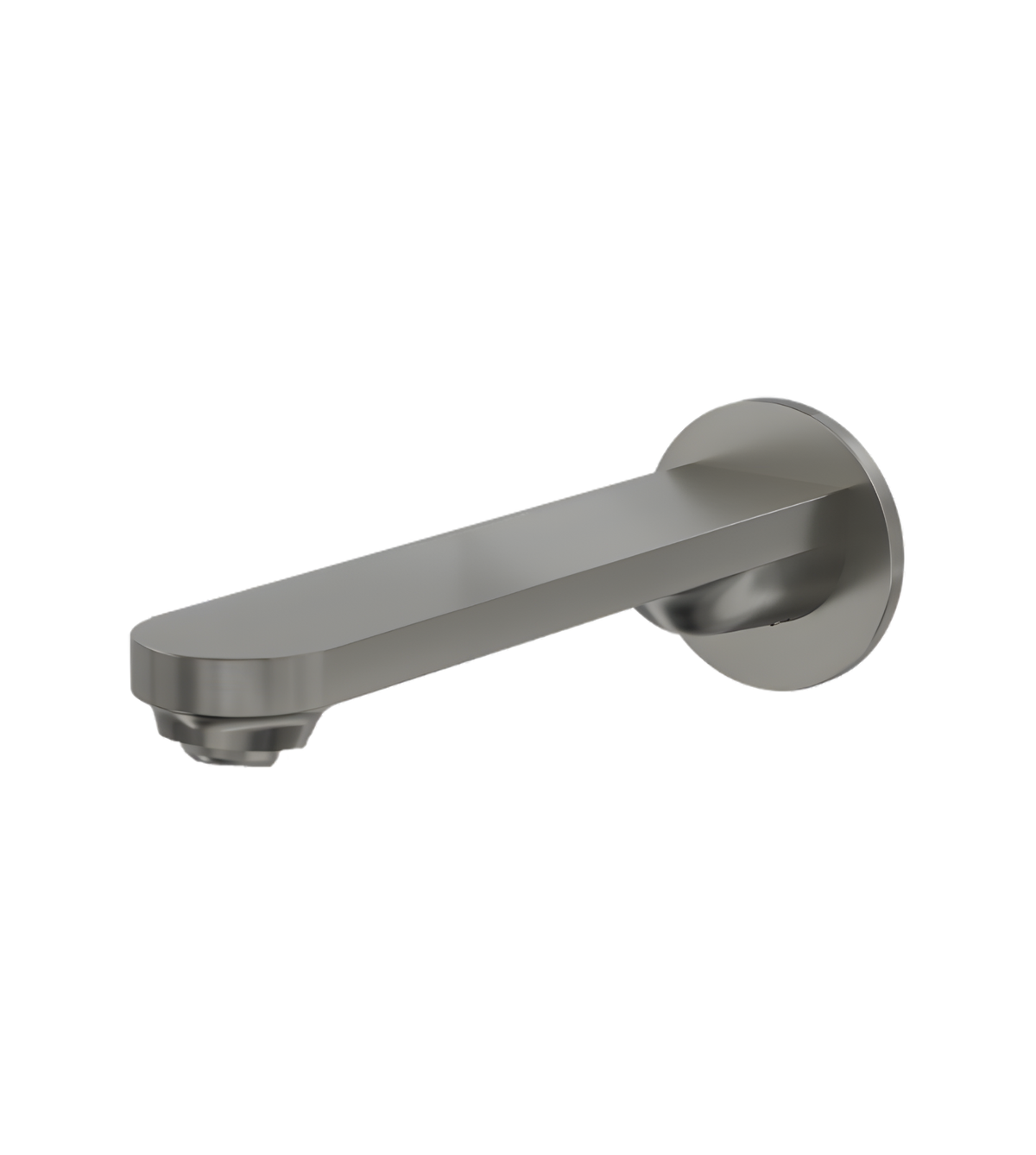LINSOL CAPO WALL MOUNT BASIN OR BATH SPOUT 200MM GUN METAL