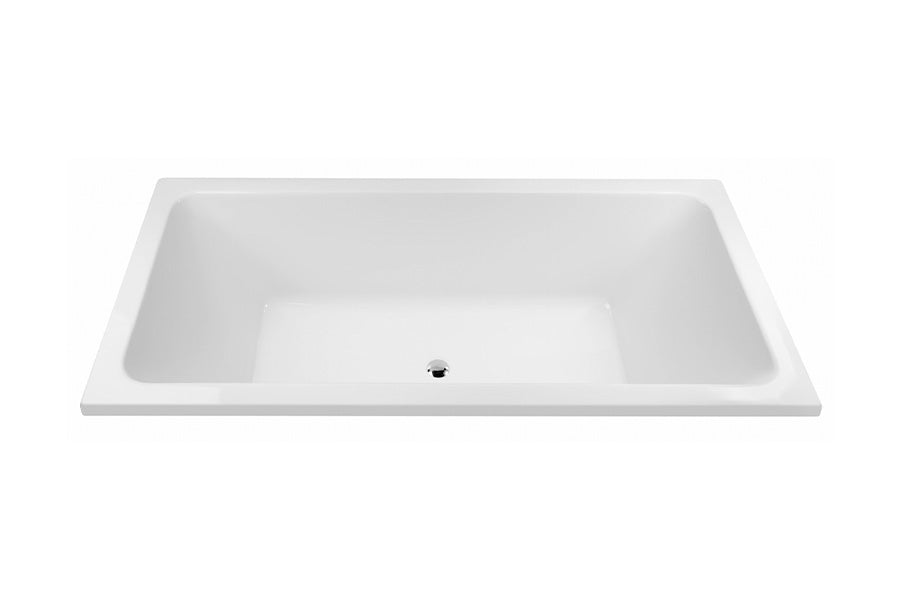 DECINA CARINA ISLAND BATH GLOSS WHITE (AVAILABLE IN 1525MM, 1675MM AND 1750MM)
