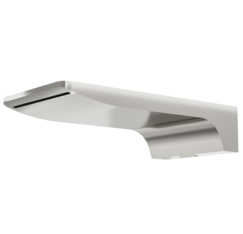 Linsol Cascada S2 Waterfall Bath Spout 180mm Brushed Nickel