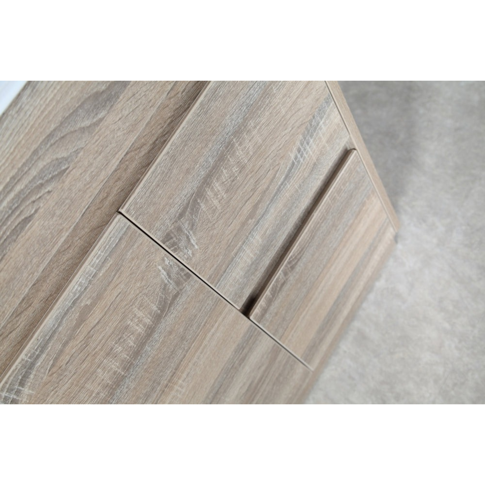 AULIC GRACE WHITE OAK 1200MM SINGLE BOWL WALL HUNG VANITY (AVAILABLE IN LEFT AND RIGHT HAND DRAWER)