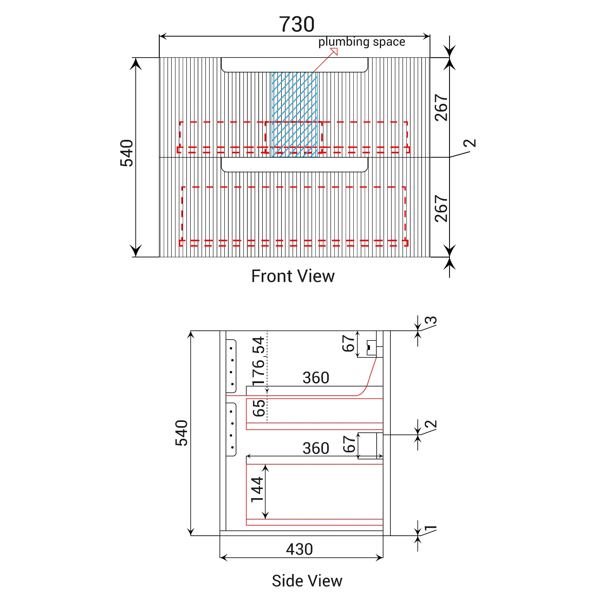 AULIC VERONA MARK II MATTE WHITE 750MM SINGLE BOWL WALL HUNG VANITY