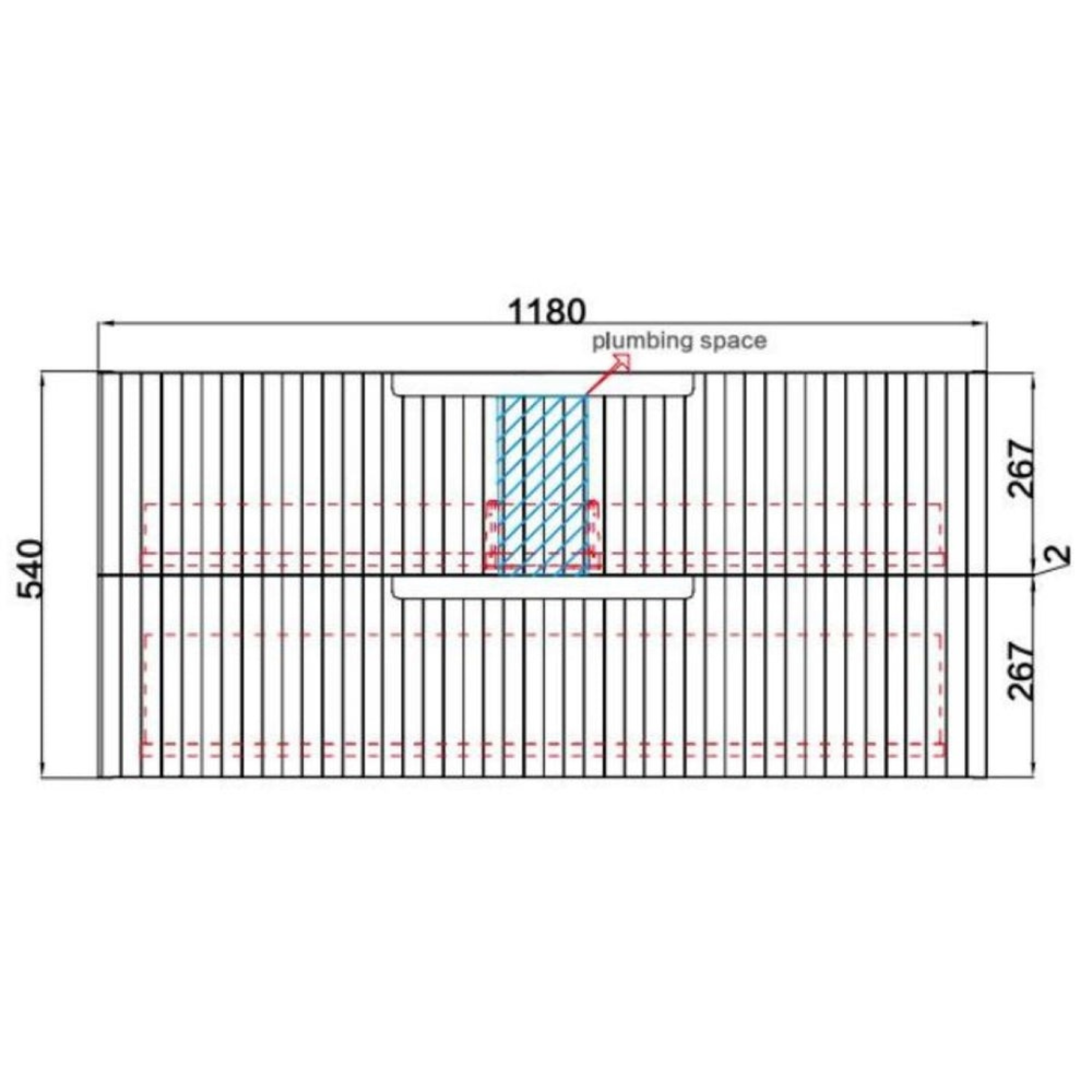 AULIC TUSCANA WOOD GRAIN 1200MM SINGLE BOWL WALL HUNG VANITY