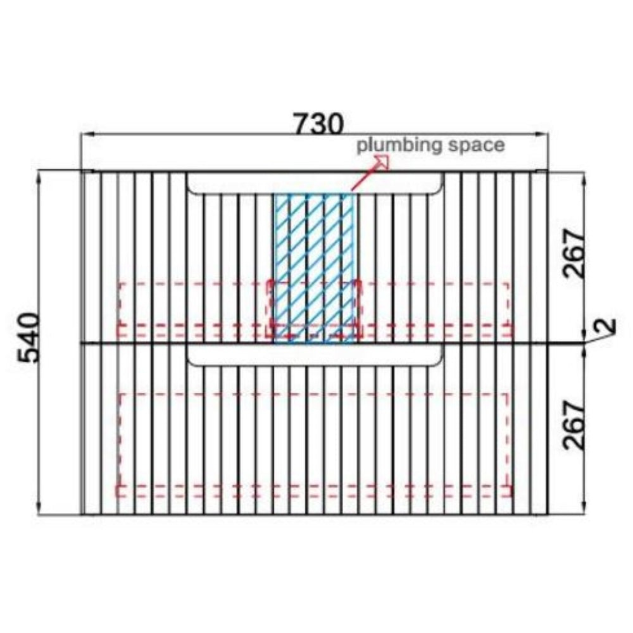 AULIC TUSCANA WOOD GRAIN 750MM SINGLE BOWL WALL HUNG VANITY
