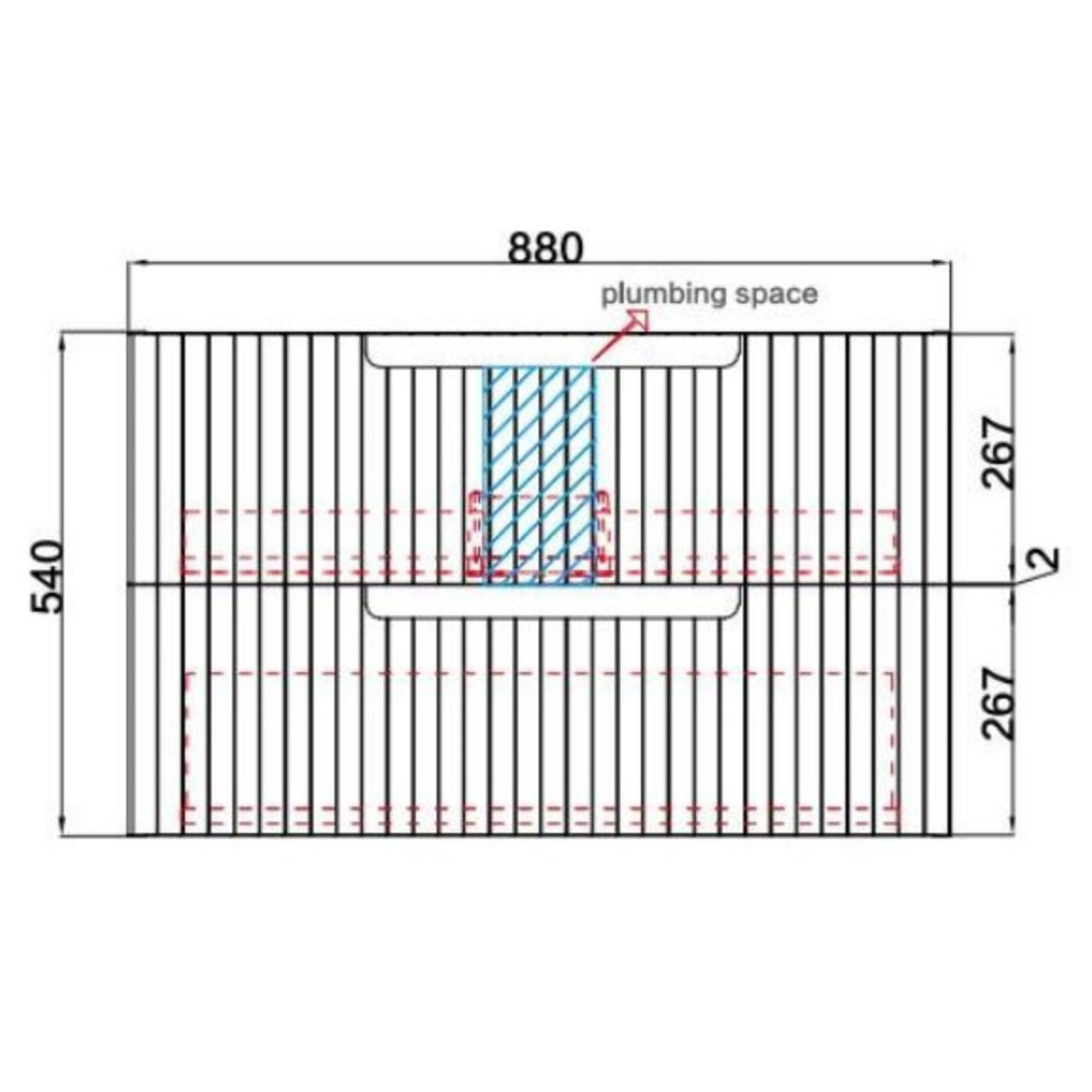 AULIC TUSCANA WOOD GRAIN 900MM SINGLE BOWL WALL HUNG VANITY