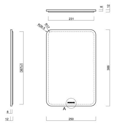 SCHOCK BAMBOO SMALL CHOPPING BOARD