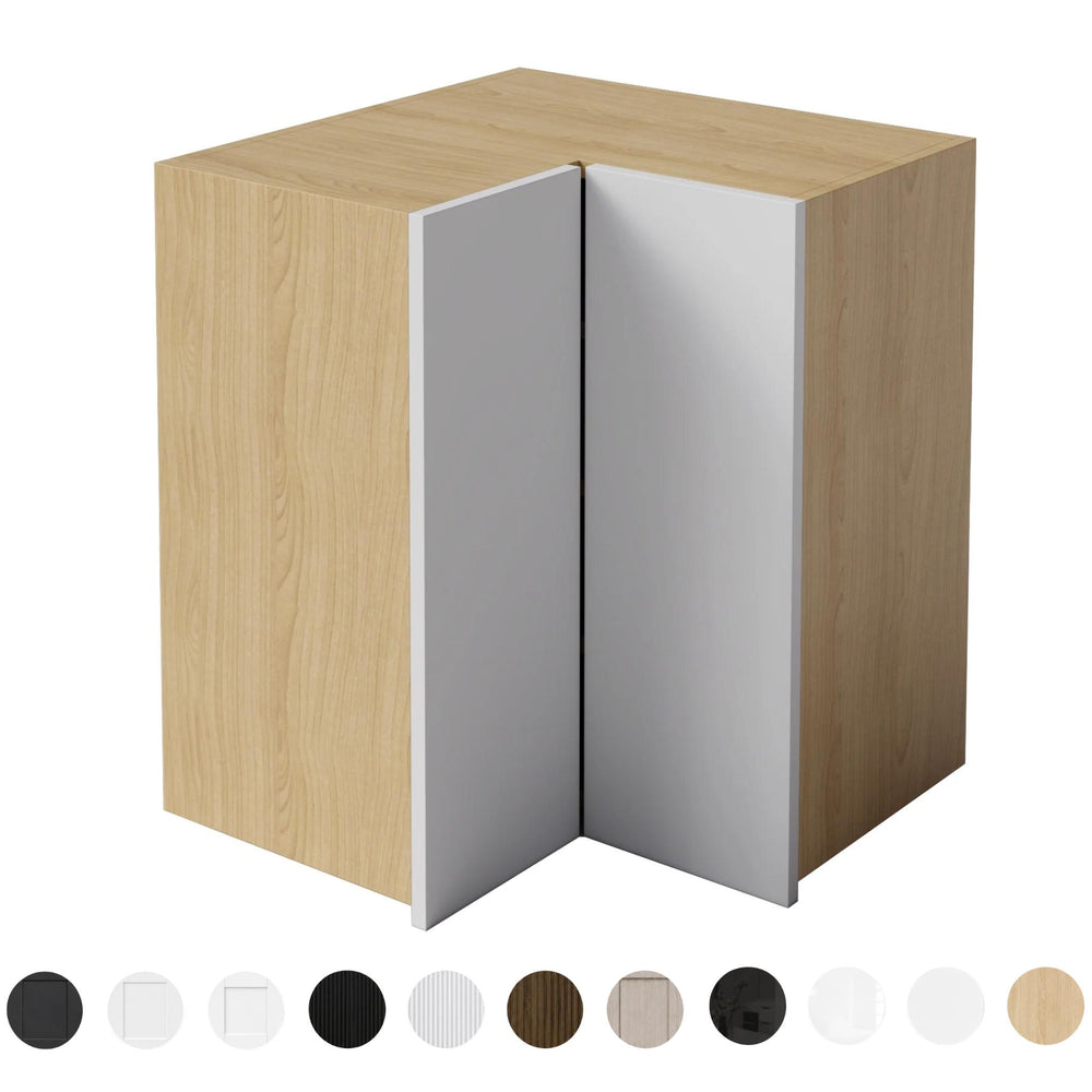 VITO CUSTOM DOUBLE DOOR CORNER CUPBOARD RANGE HOOK KITCHEN WALL CABINET (MULTIPLE SIZES AVAILABLE)