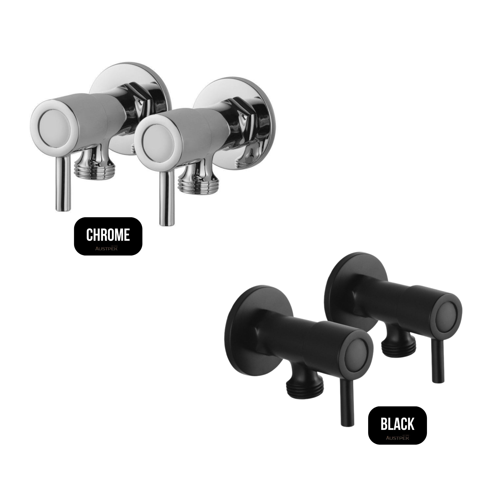 AQUAPERLA WASHING MACHINE TAP BLACK