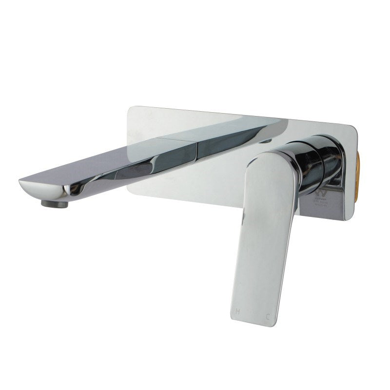 AQUAPERLA RUSHY WALL BATH / BASIN MIXER 200MM CHROME
