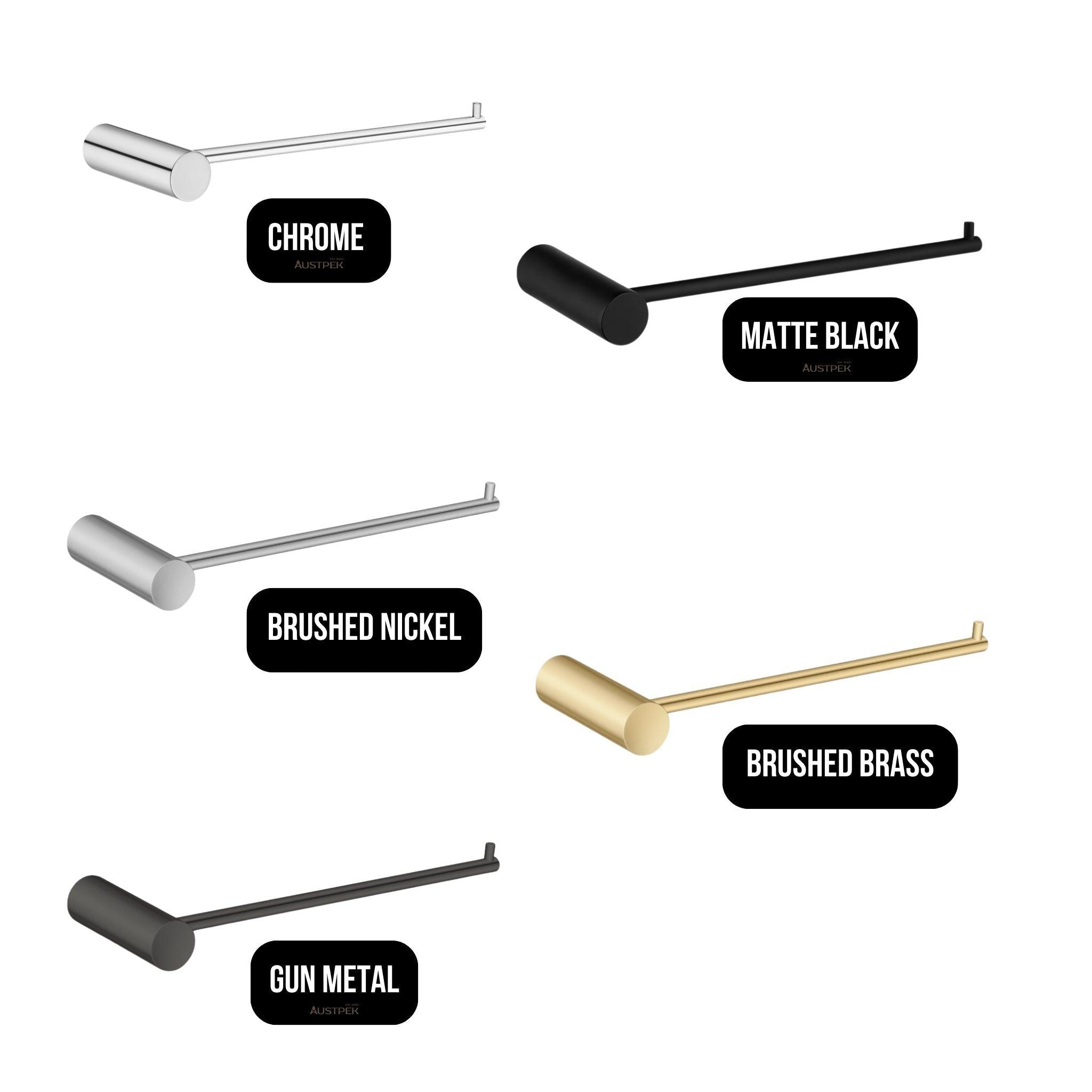 AQUAPERLA HAND TOWEL CHROME 212MM