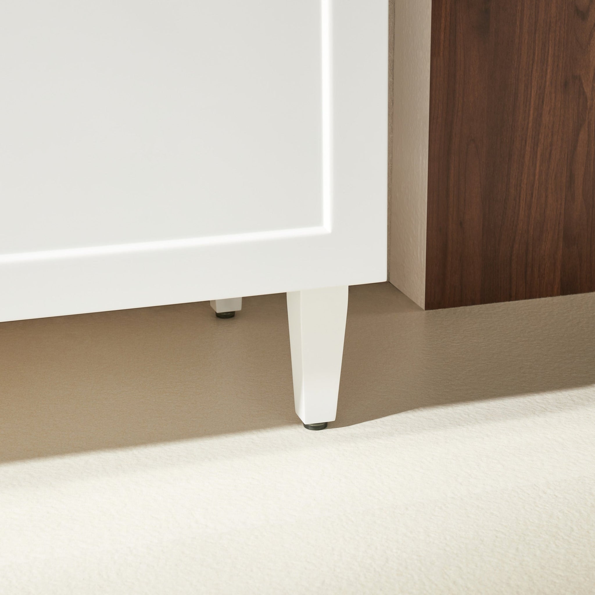 CETO HARRINGTON MATTE WHITE 750MM SINGLE BOWL FLOOR STANDING VANITY (AVAILABLE IN LEFT AND RIGHT HAND DRAWER)