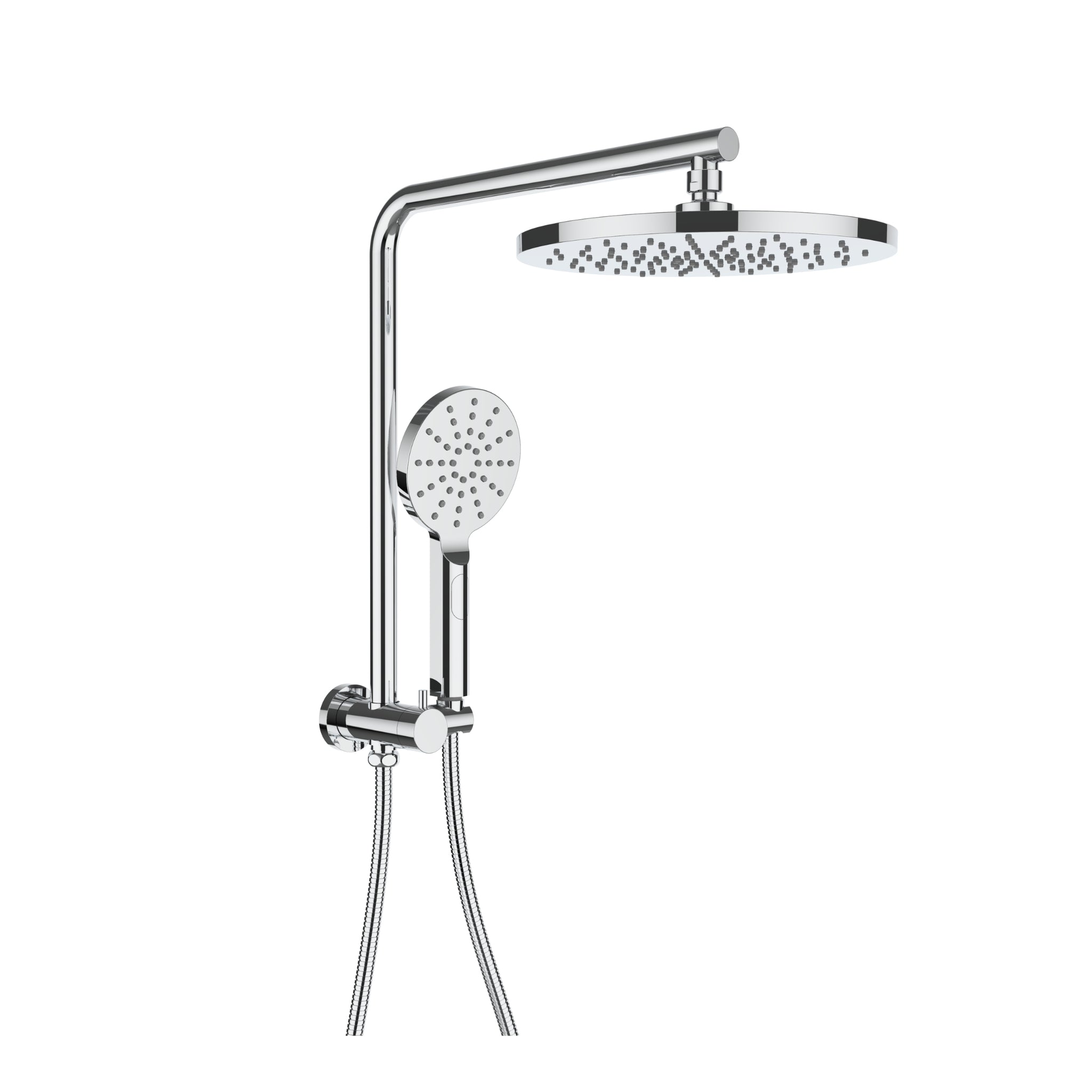 IKON REGAL MINI MULTIFUNCTION SHOWER SET 421MM CHROME