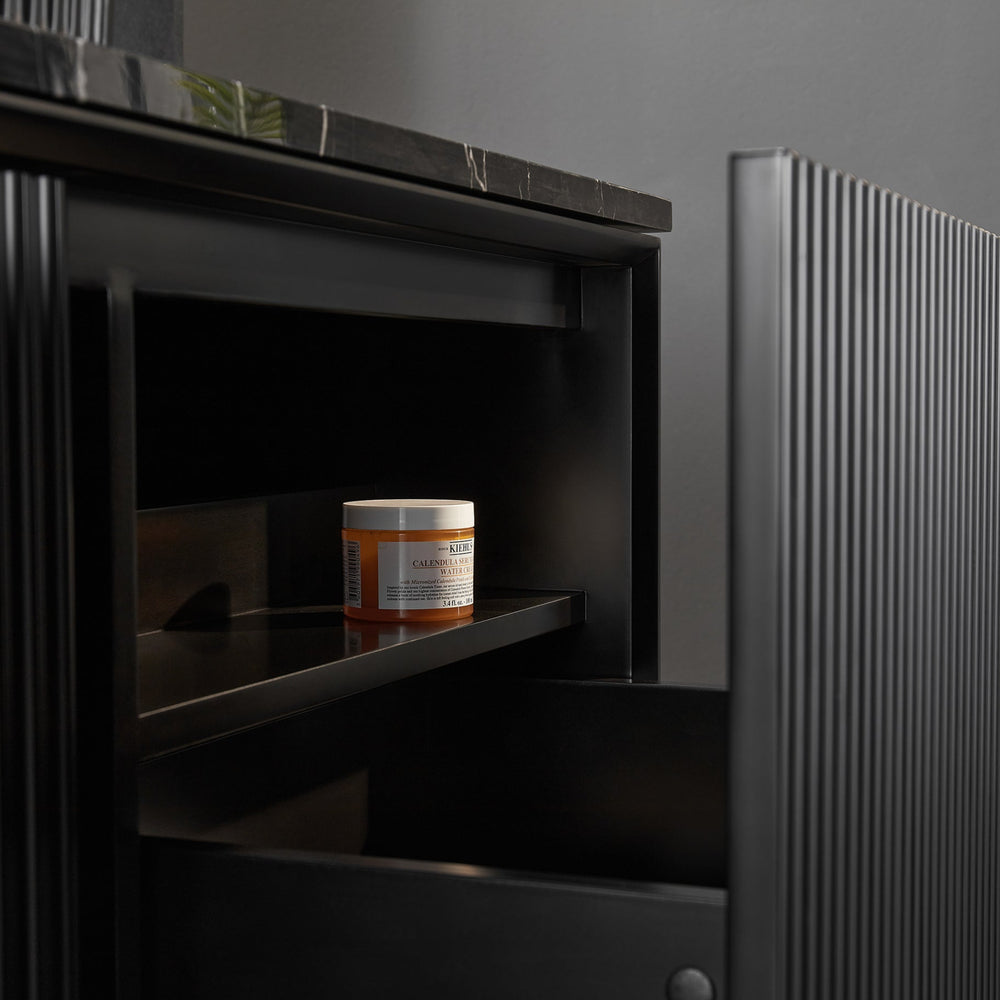 CETO KIRRIBILLI MATTE BLACK 1200MM SINGLE BOWL WALL HUNG VANITY