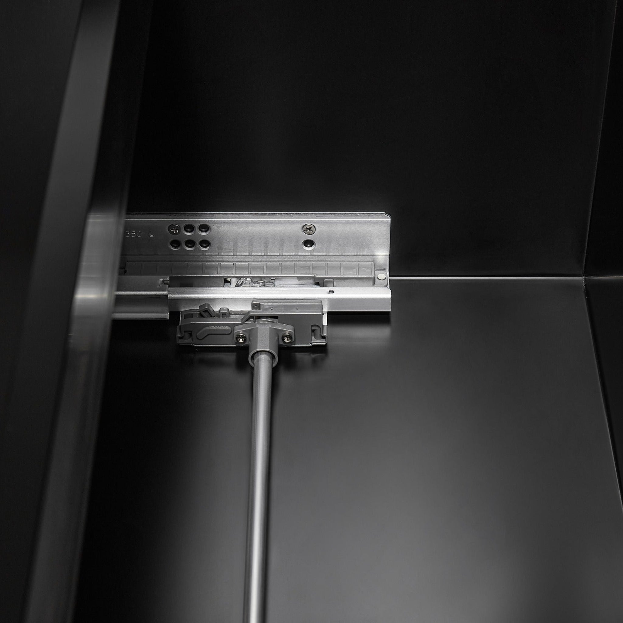 CETO KIRRIBILLI MATTE BLACK 750MM SINGLE BOWL WALL HUNG VANITY