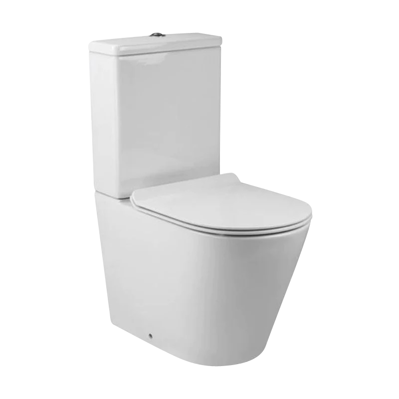 VEROTTI CITY LIFE SLIM BACK TO WALL TOILET SUITE GLOSS WHITE