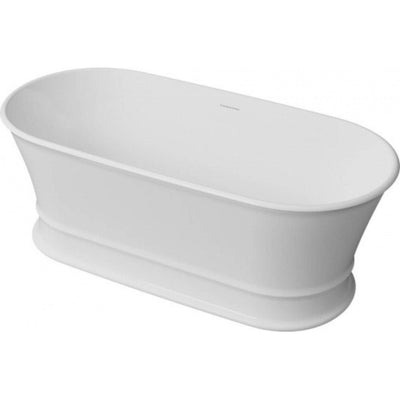 TURNER HASTINGS CLAREMONT MAGNACAST FREESTANDING BATHTUB MATTE WHITE 1704MM