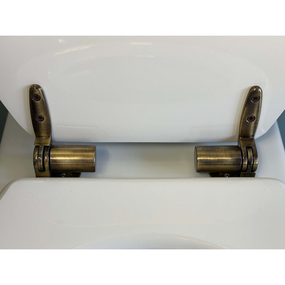 TURNER HASTINGS CLAREMONT WALL FACED PAN GLOSS WHITE