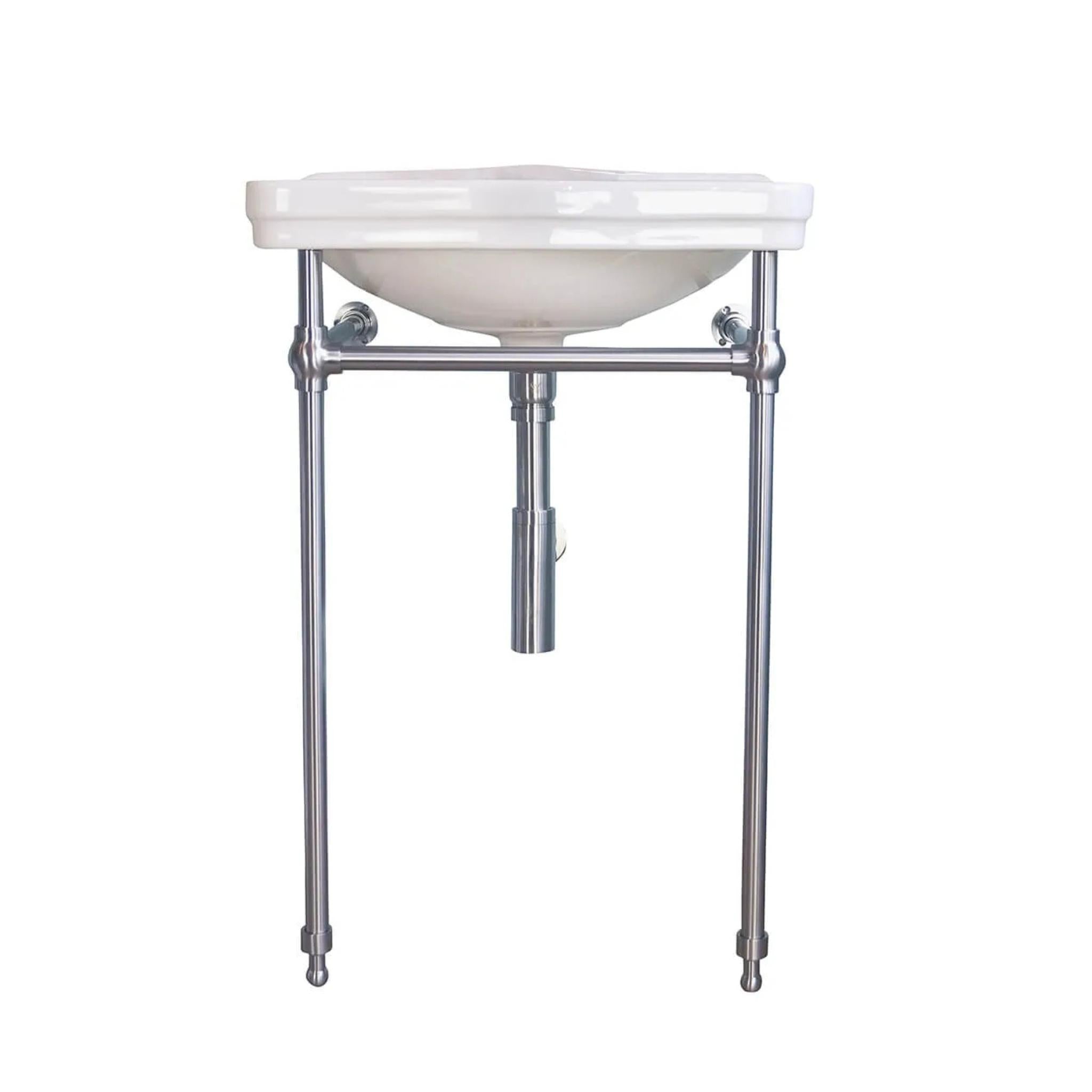TURNER HASTINGS CLAREMONT NUOVO BASIN STAND CHROME 580MM