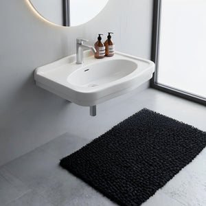 TURNER HASTINGS CLAREMONT WALL HUNG BASIN GLOSS WHITE 580MM