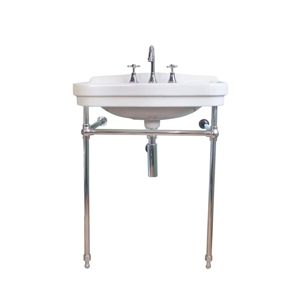 TURNER HASTINGS CLAREMONT NUOVO BASIN STAND CHROME 680MM