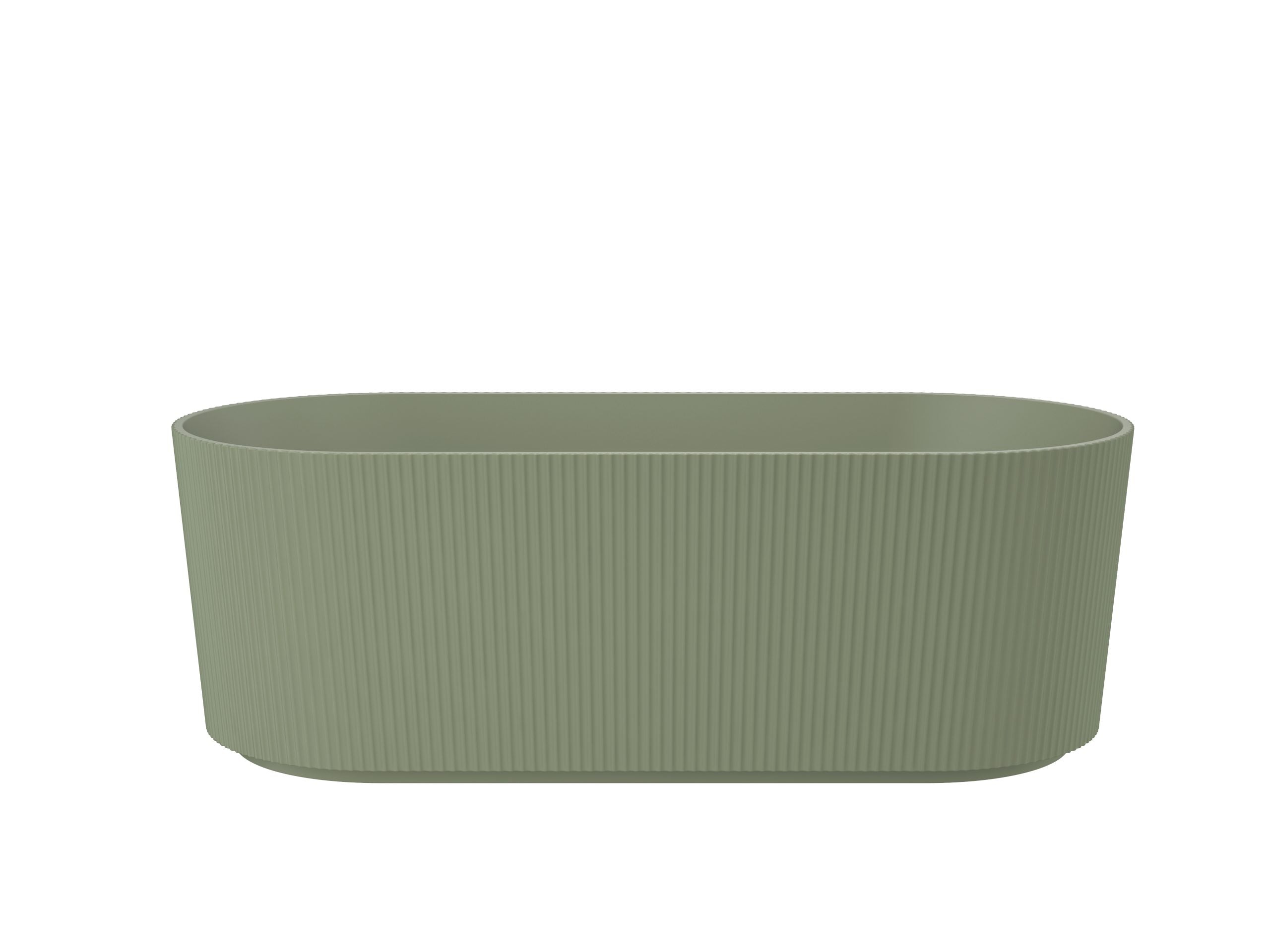 LINSOL CLEO FREESTANDING BATHTUB SAGE GREEN (AVAILABLE IN 1500MM AND 1700MM)