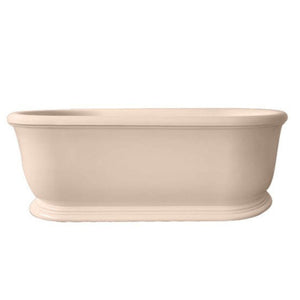 TURNER HASTINGS CAMDEN TITANCAST SOLID SURFACE FREESTANDING BATHTUB SPECIAL FINISH WITH OVERFLOW 1800MM