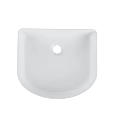 MERCIO CORA FLUTED ARCH ABOVE COUNTER BASIN MATTE WHITE 410MM