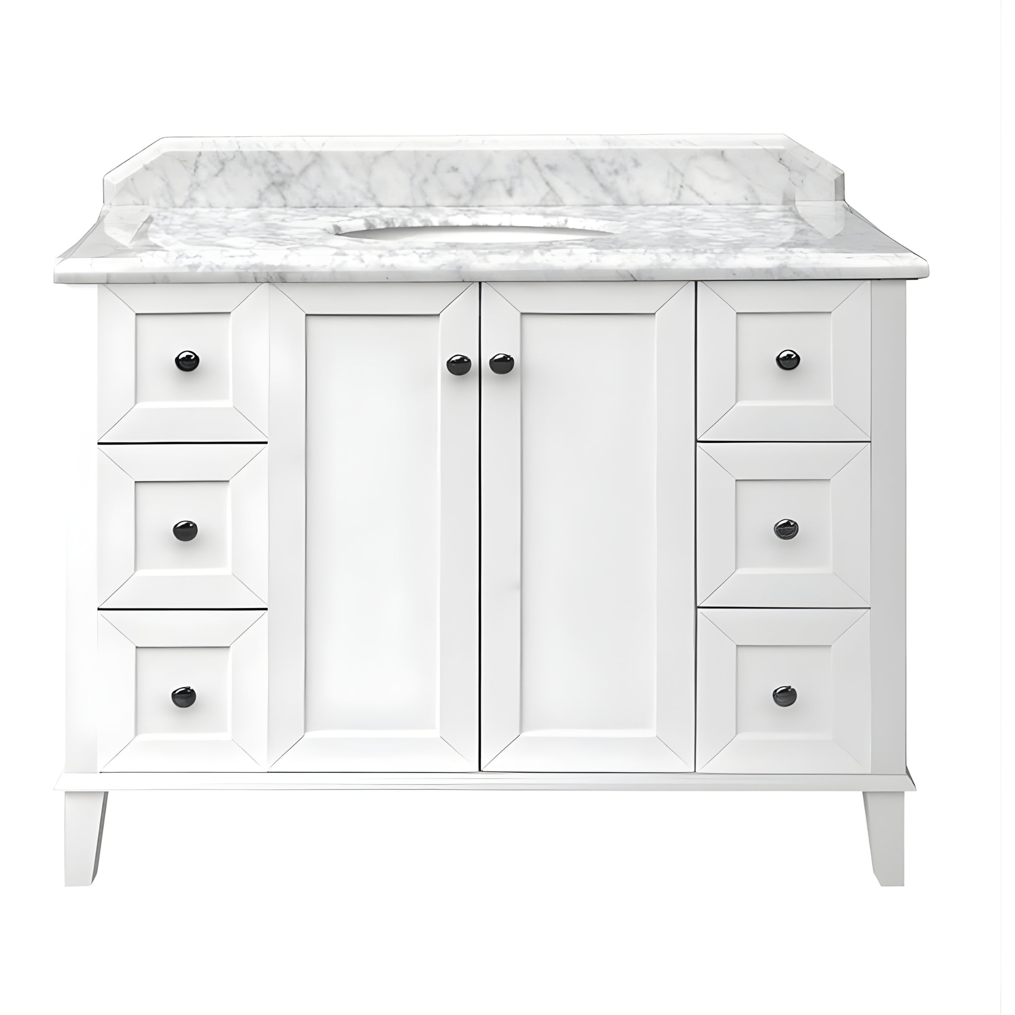 TURNER HASTINGS COVENTRY SATIN WHITE 1200MM SINGLE BOWL FLOOR STANDING VANITY PACKAGE