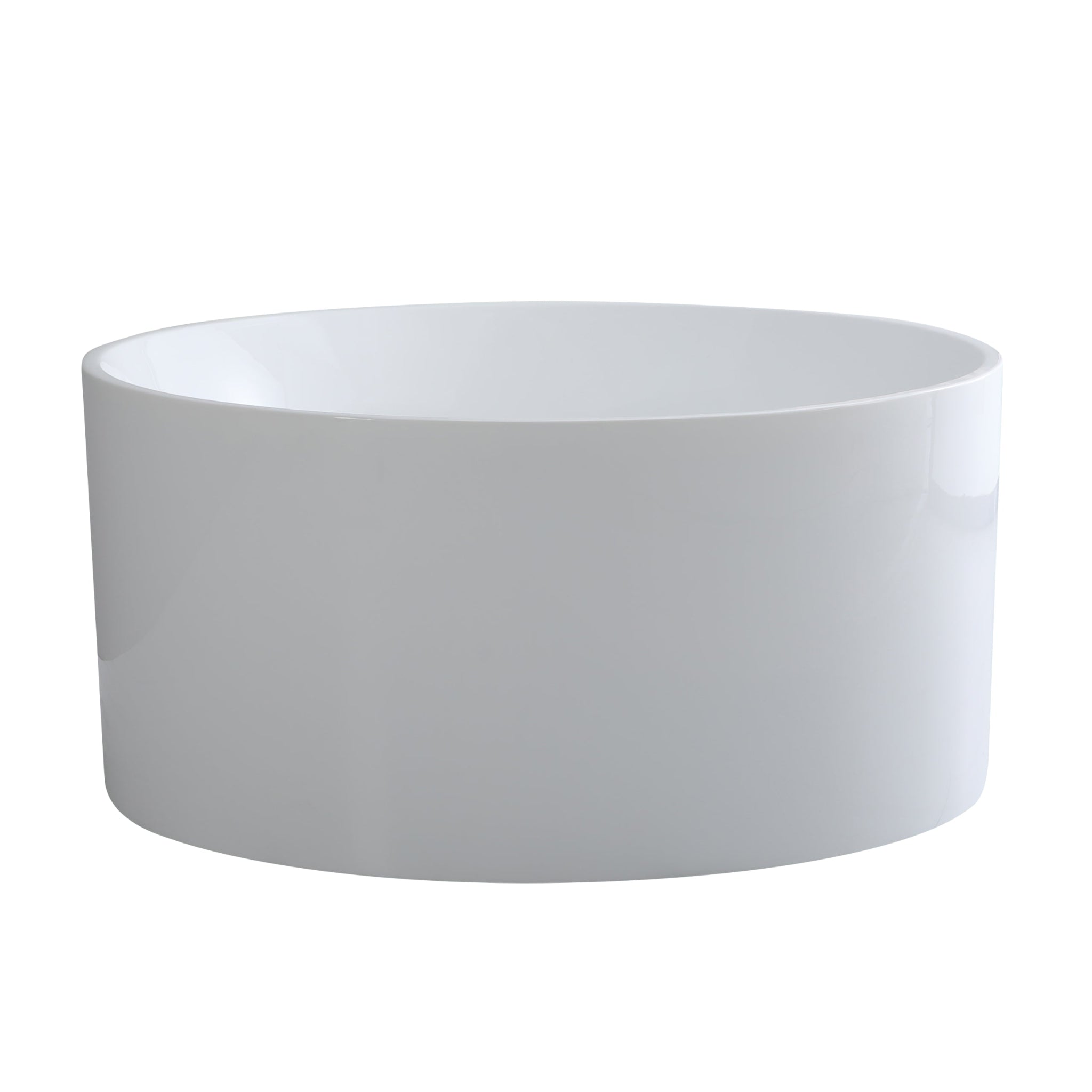 CETO COMO FREESTANDING BATHTUB MATTE WHITE OVERFLOW 1280MM