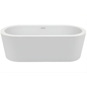 DECINA COOL FREESTANDING BATHTUB WITH INTEGRATED OVERFLOW GLOSS WHITE (AVAILABLE IN 1500MM AND 1790MM)