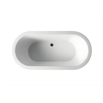 DECINA COOL FREESTANDING BATH GLOSS WHITE (AVAILABLE IN 1500MM AND 1790MM)