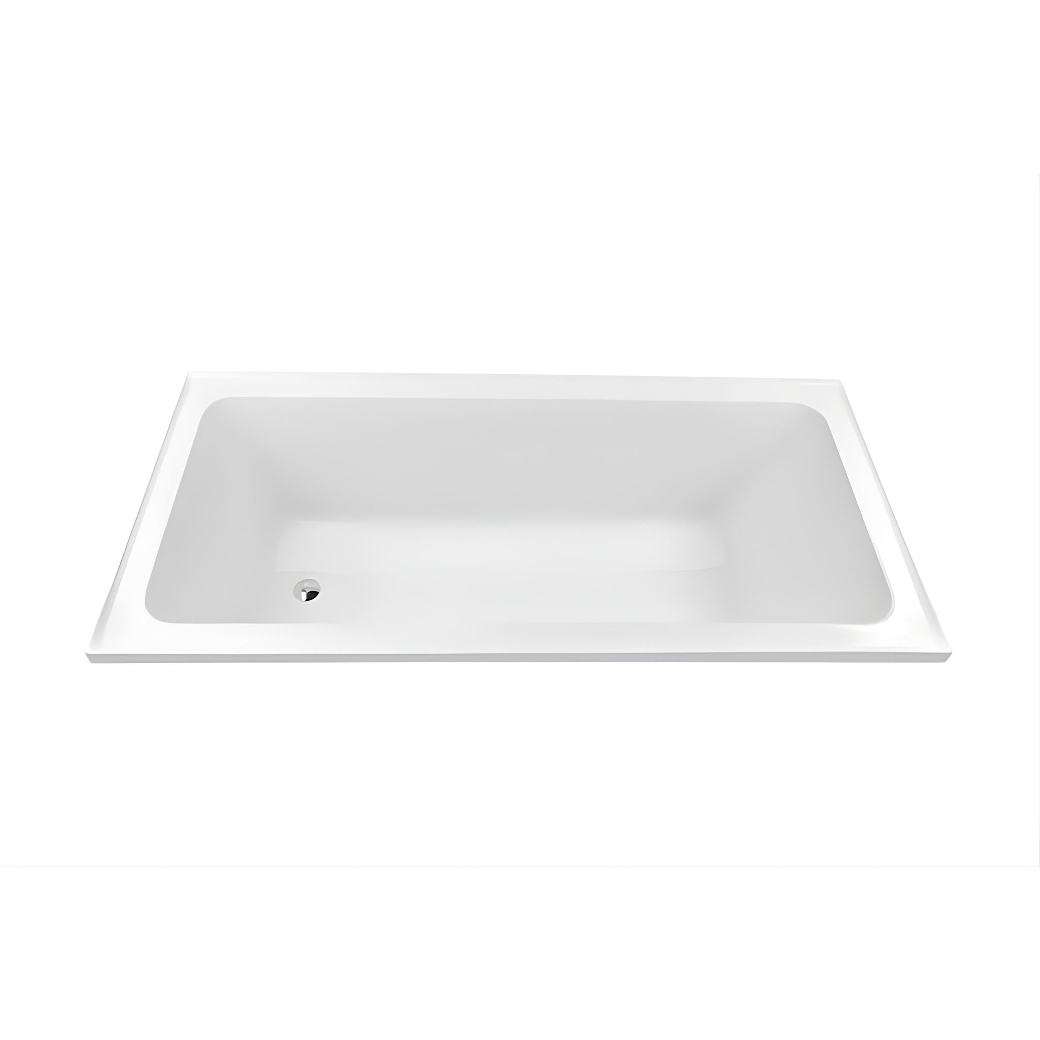 DECINA CORTEZ INSET BATH GLOSS WHITE (AVAILABLE IN 1520MM AND 1670MM)