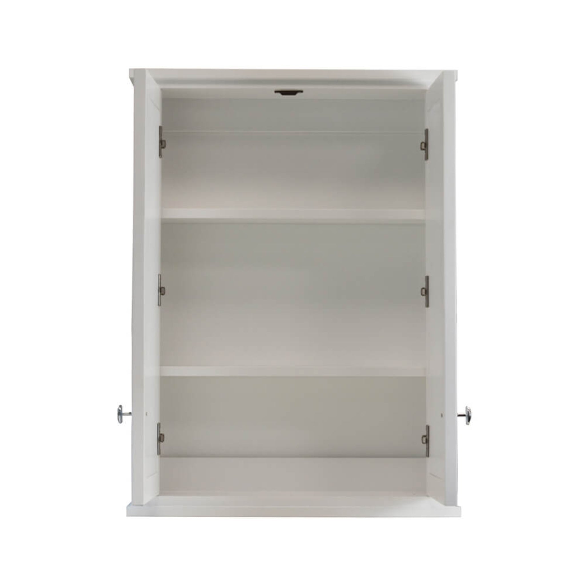 TURNER HASTINGS COVENTRY SATIN WHITE MIRROR SHAVING CABINET 600X810MM
