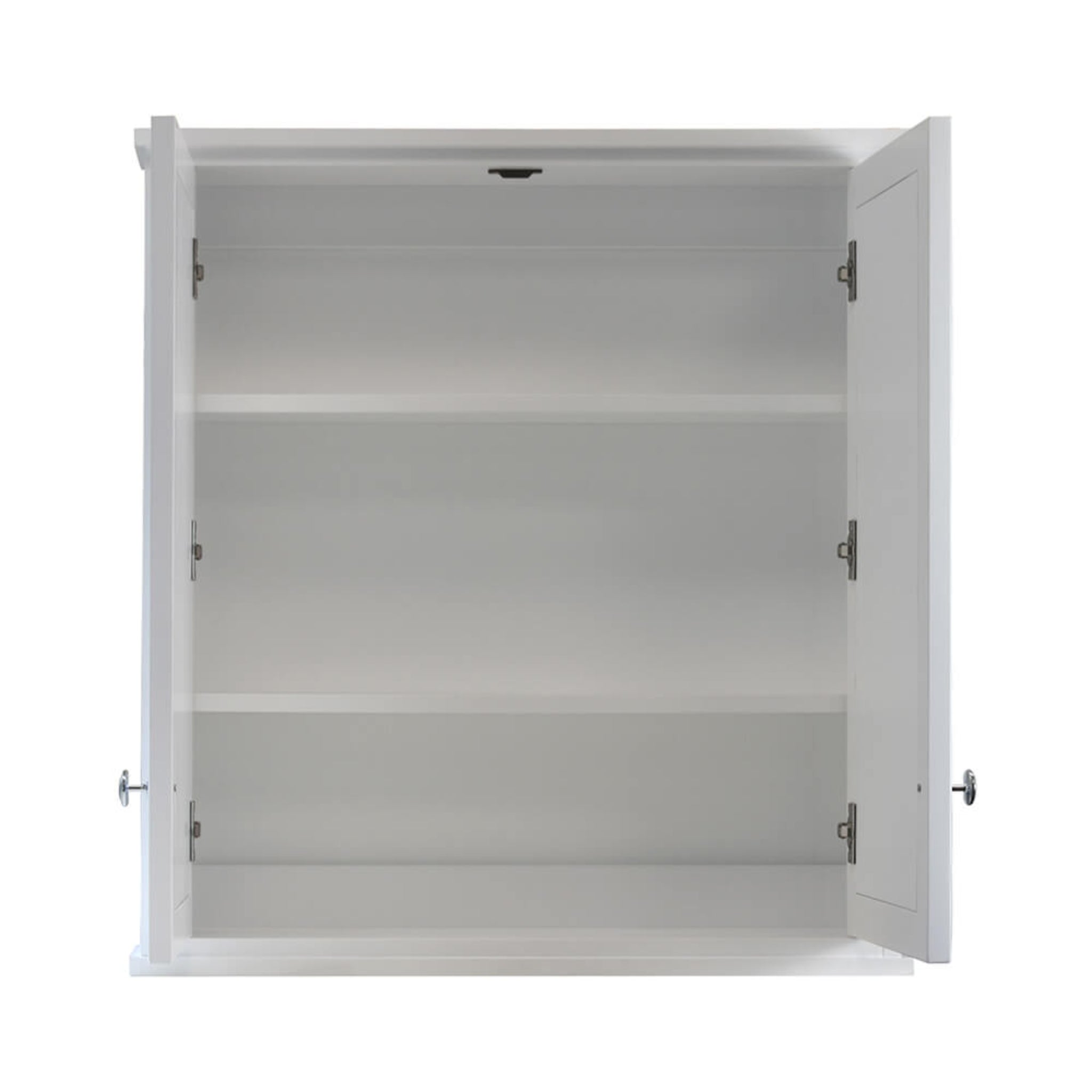 TURNER HASTINGS COVENTRY SATIN WHITE MIRROR SHAVING CABINET 750X810MM