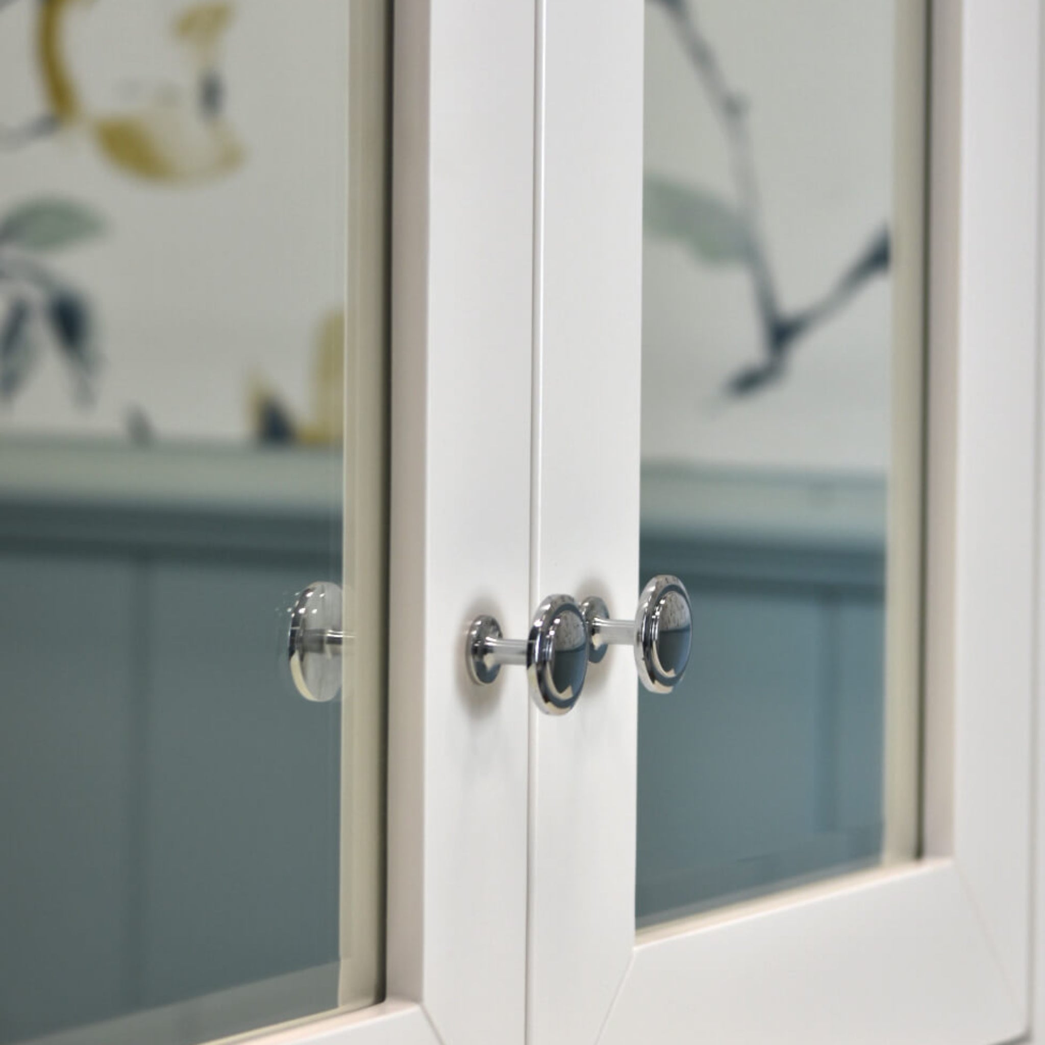 TURNER HASTINGS COVENTRY SATIN WHITE MIRROR SHAVING CABINET 750X810MM