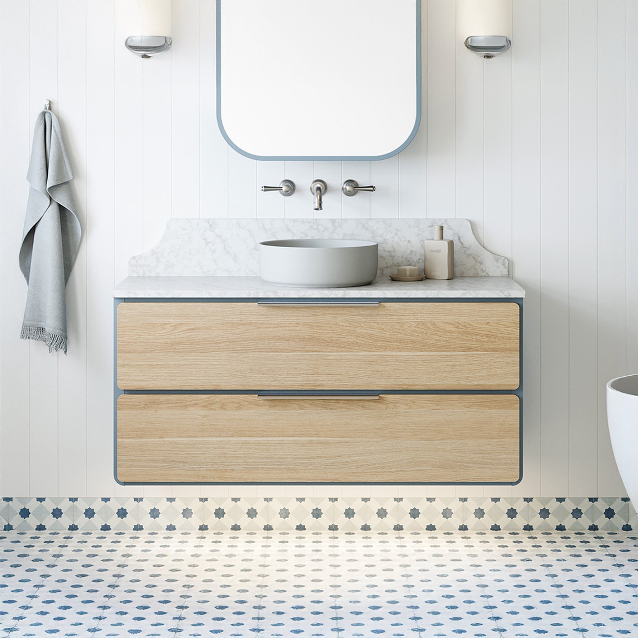 TIMBERLINE COLBY CUSTOM WALL HUNG VANITY (ALL SIZING)