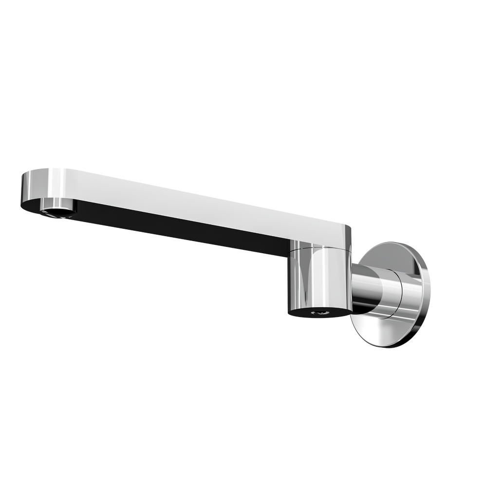 Linsol Corsica S2 Swivel Wall Bath Spout 238mm Chrome