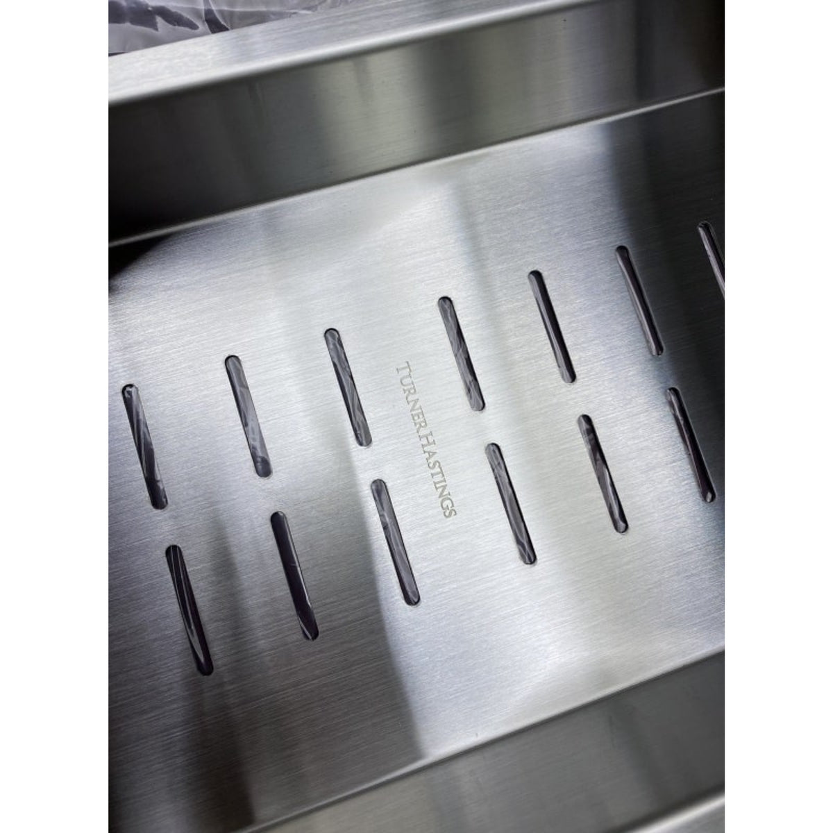 TURNER HASTINGS SINK COLANDER 435MM STAINLESS STEEL