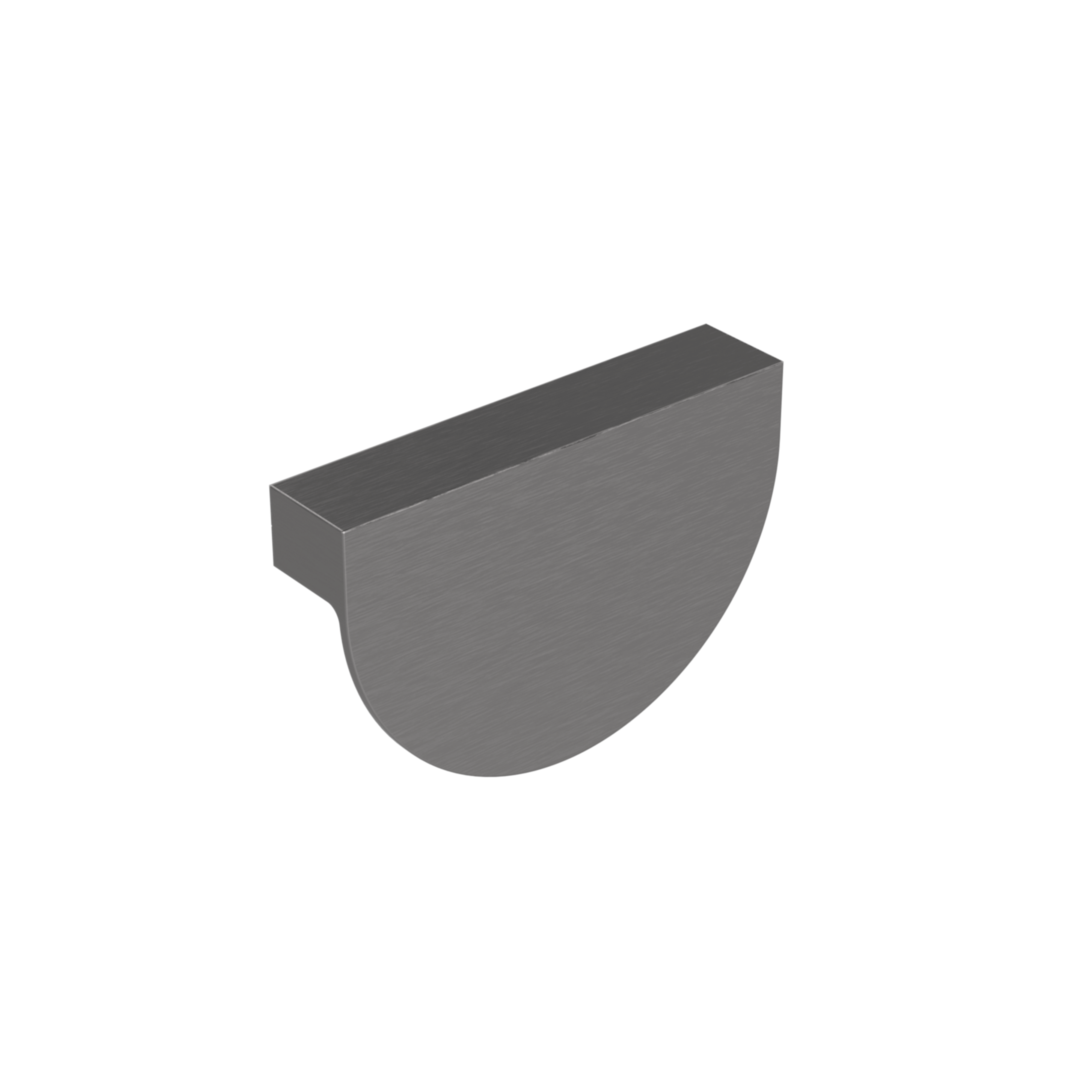 TIMBERLINE CRESCENT HANDLE 96MM GUN METAL