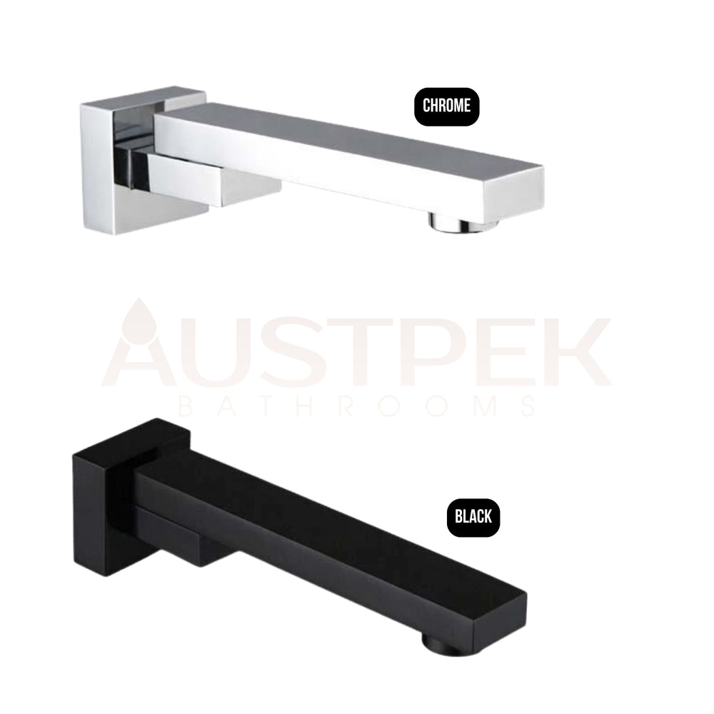 HELLYCAR TONY SWIVEL BATH OUTLET 200MM CHROME