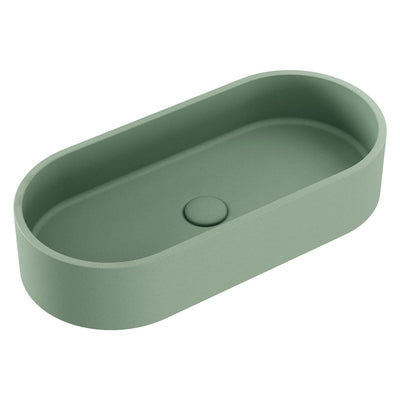 FIENZA JADA PILL CONCRETE ABOVE COUNTER BASIN SAGE 600MM