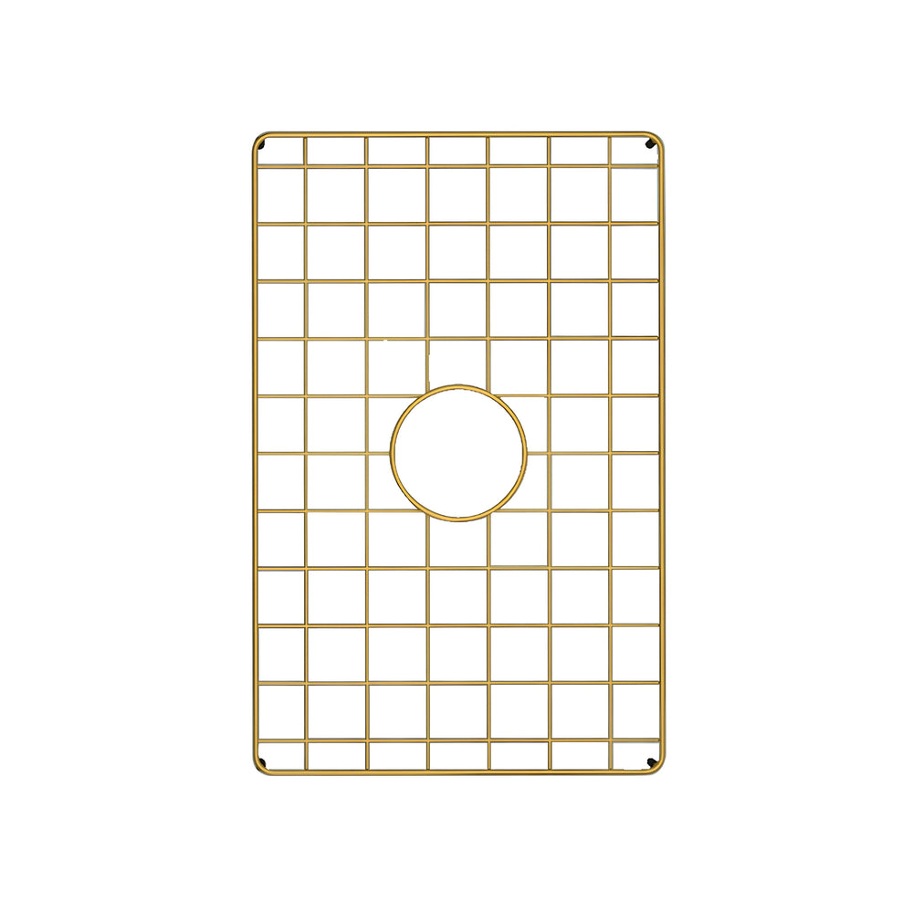 TURNER HASTINGS CUISINE PROTECTIVE SINK GRID 570MM BRUSHED BRASS