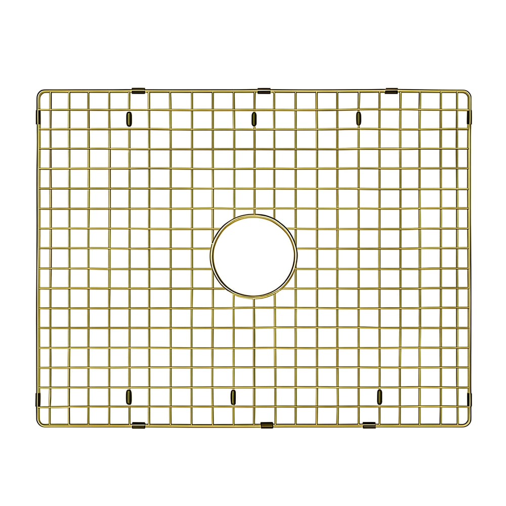 TURNER HASTINGS CUISINE STAINLESS STEEL GRID 480MM BRUSHED BRASS