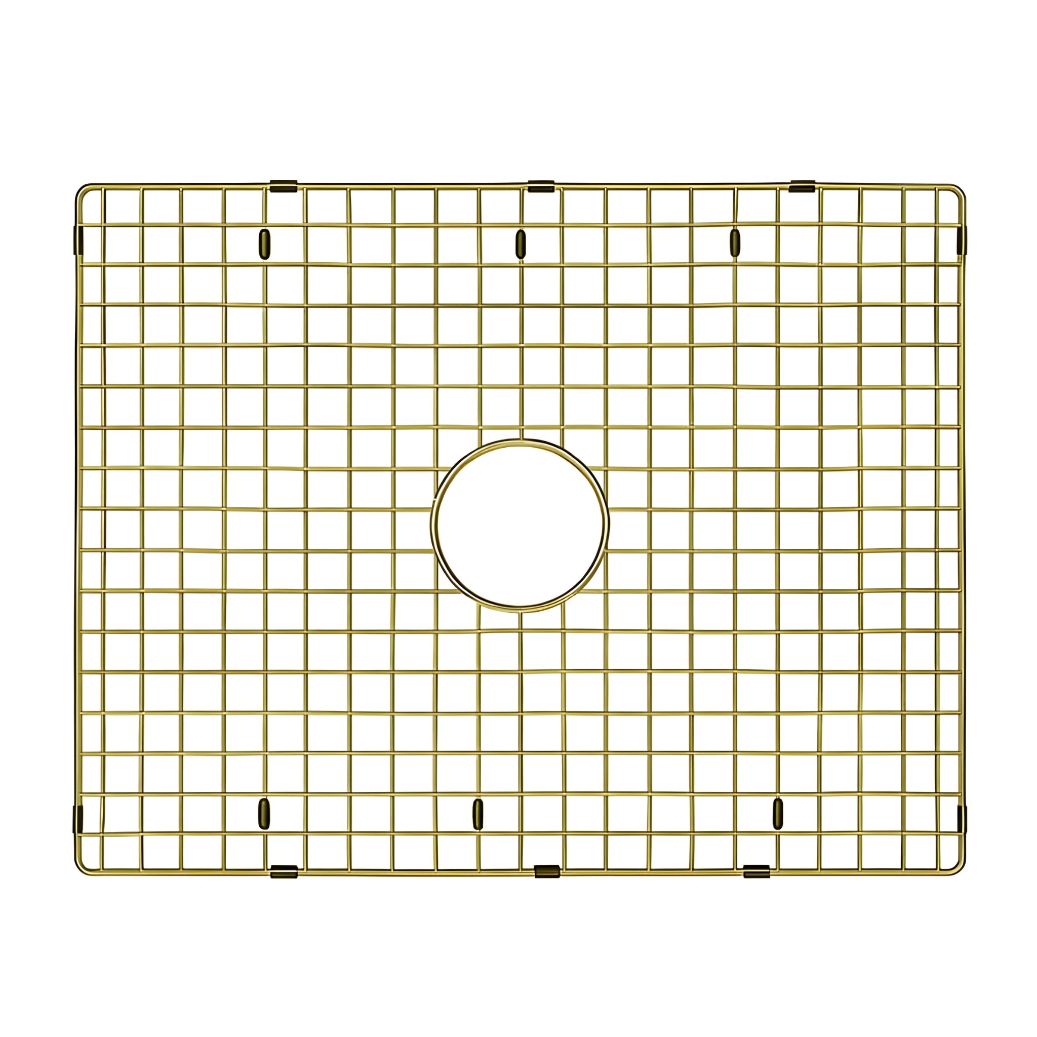 TURNER HASTINGS CUISINE STAINLESS STEEL GRID 480MM BRUSHED BRASS