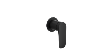 LINSOL CURVA WALL MIXER 124MM MATTE BLACK - Alternate View