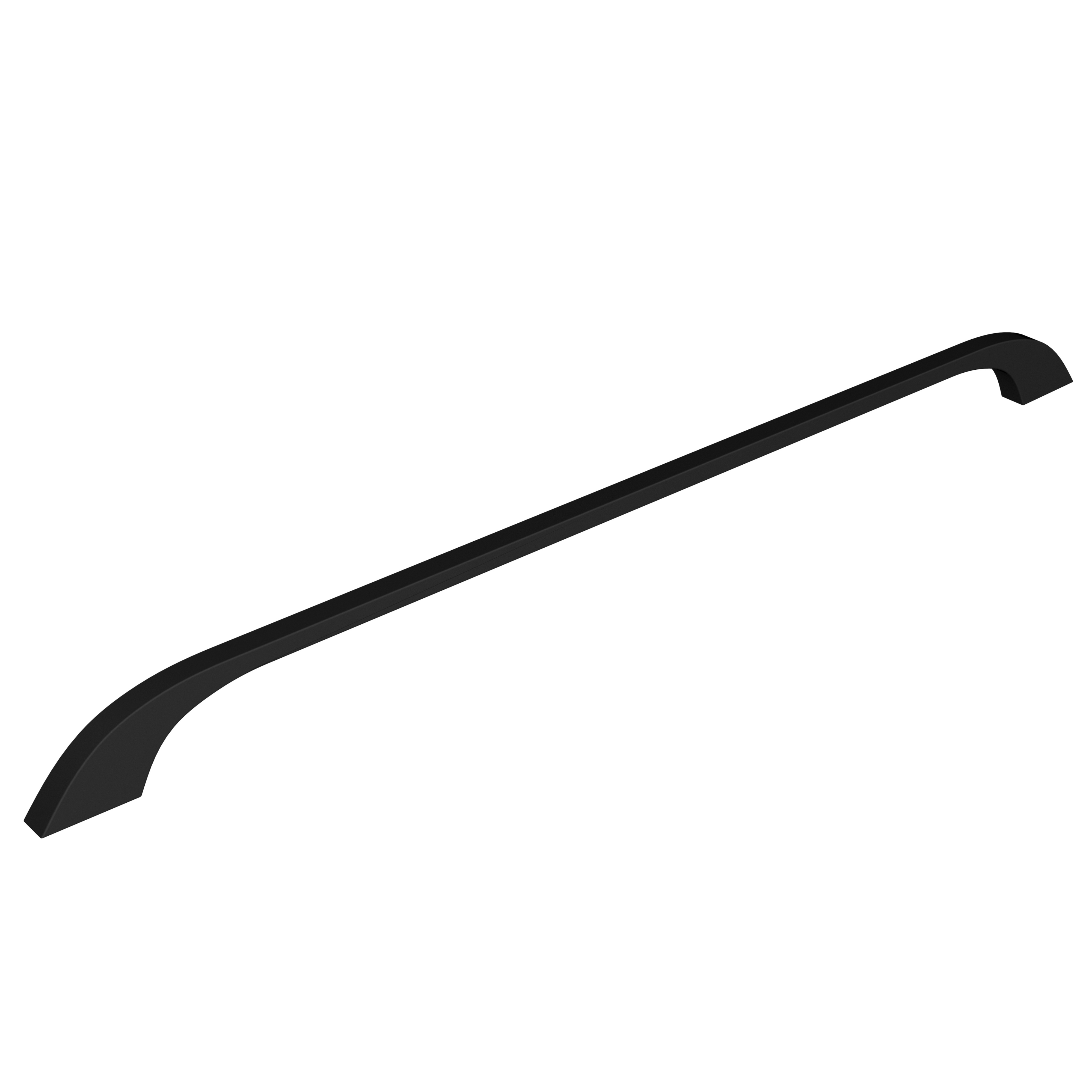 TIMBERLINE CURVE HANDLE BLACK (AVAILABLE IN 198MM AND 359MM)