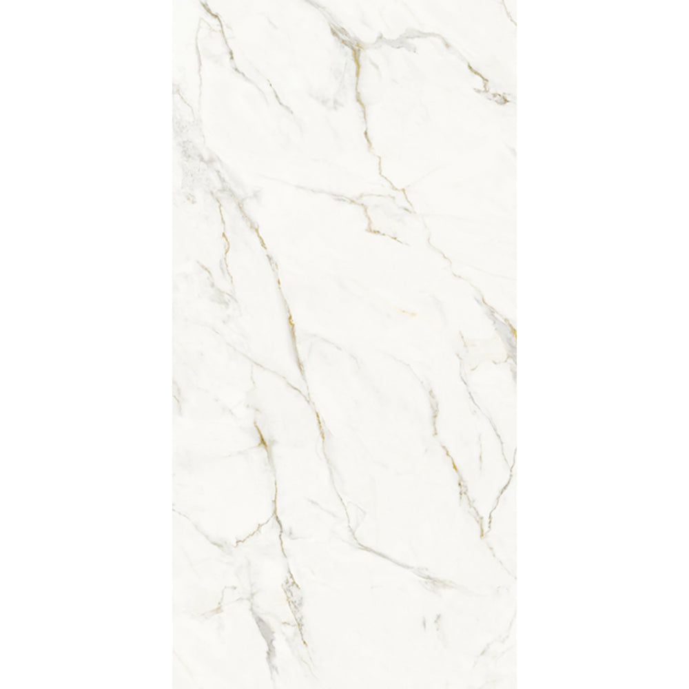 EVERSTONE MEGASLIM CALACATTA ORO 3200X1600MM RECTANGULAR THIN SLAB (PER SLAB)