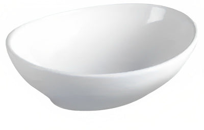 INSPIRE OVAL BASIN WHITE GLOSS 400MM