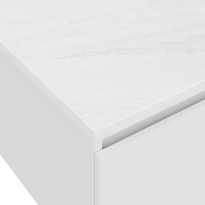 FIENZA CLOUDBURST RECTANGULAR SOLID SURFACE BENCHTOP (AVAILABLE IN 600MM, 750MM, 900MM, 1200MM, 1500MM AND 1800MM)