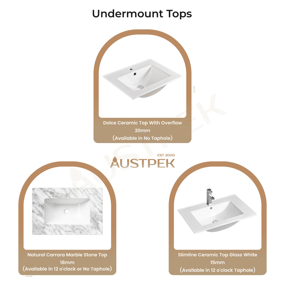 INFINITY KINGO MATTE WHITE 750MM SINGLE BOWL WALL HUNG VANITY
